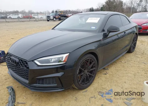 2018 Audi S5 3.0T Premium Plus z USA, uszkodzony, nr VIN WAUP4AF59JA080211